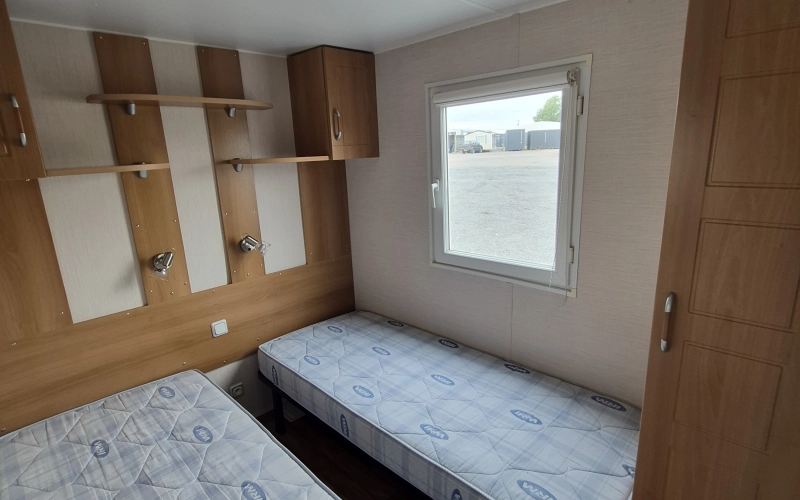 Chambre 2 mobil-home en Normandie