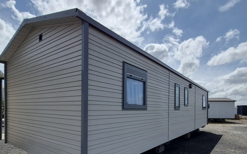 Photo extérieur mobil-home en Normandie