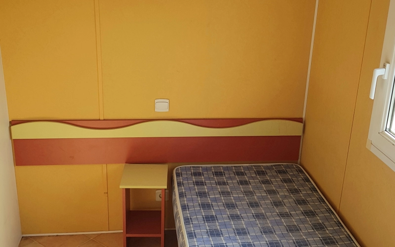 Chambre 2 mobil-home en Normandie