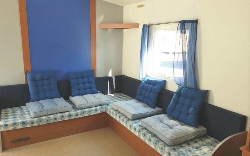 salon mobil-home en Normandie