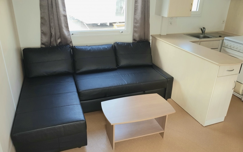 Salon mobil-home en Normandie
