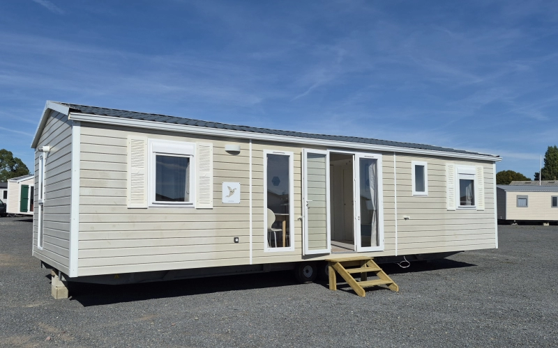Photo extérieur mobil-home en Normandie