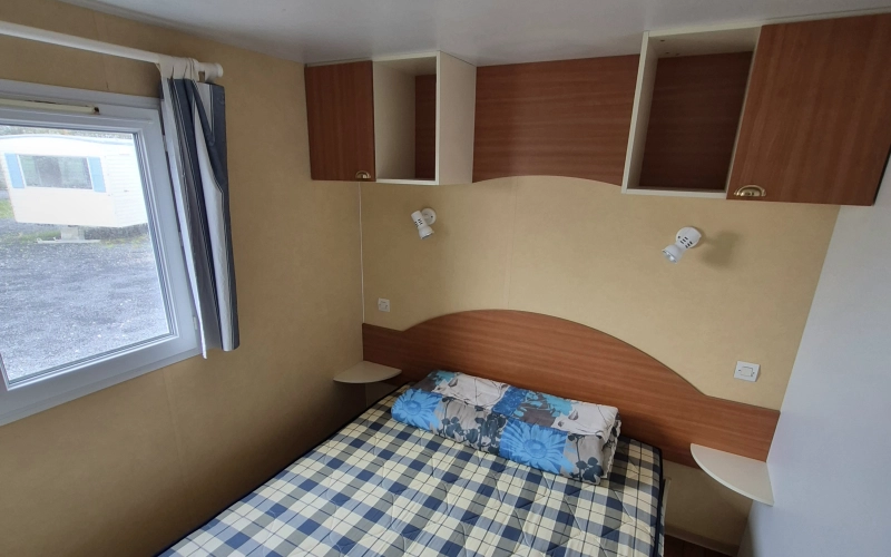 Chambre 1 mobil-home en Normandie