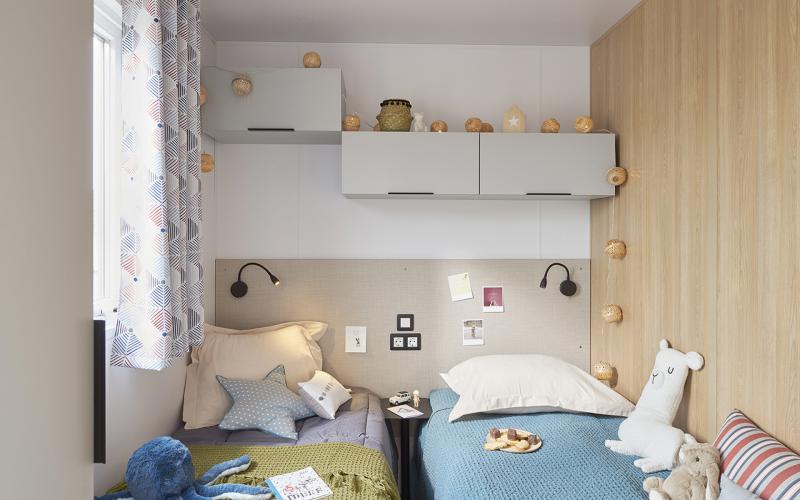 VACANCES SAVANAH - chambre enfant mobil-home en Normandie