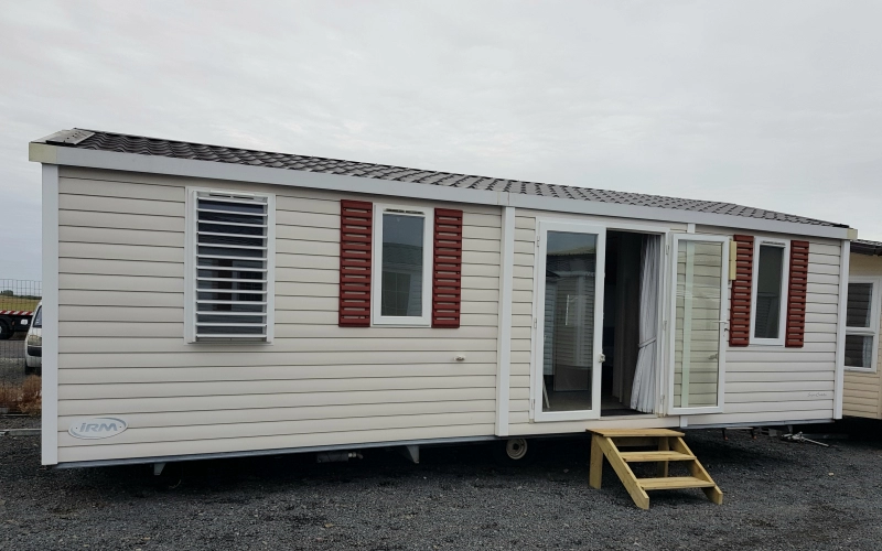 Photo extérieur mobil-home en Normandie