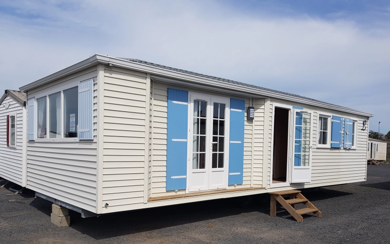 Photo extérieur mobil-home en Normandie