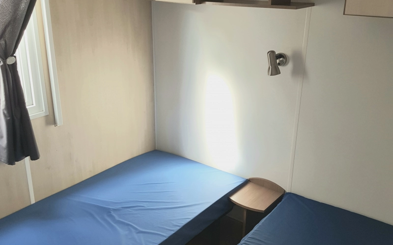 Chambre 2 mobil-home en Normandie