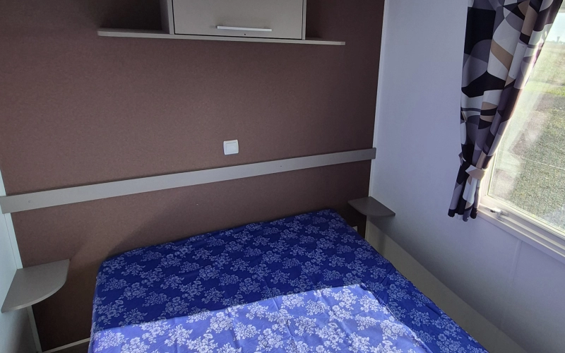 Chambre 1 mobil-home en Normandie