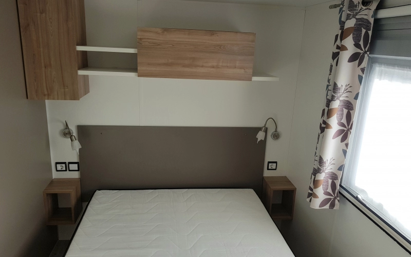 Chambre 1 mobil-home en Normandie