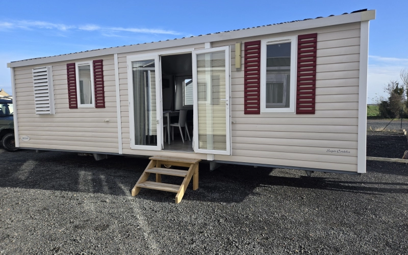Photo extérieur mobil-home en Normandie