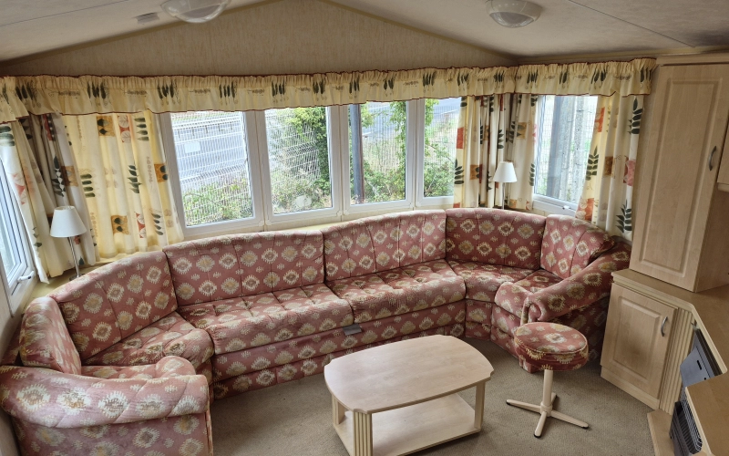 Salon mobil-home en Normandie