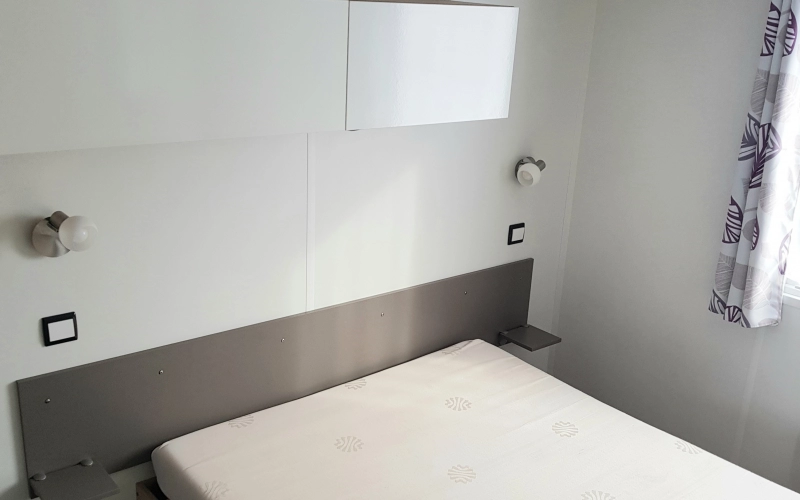 Chambre 1 mobil-home en Normandie