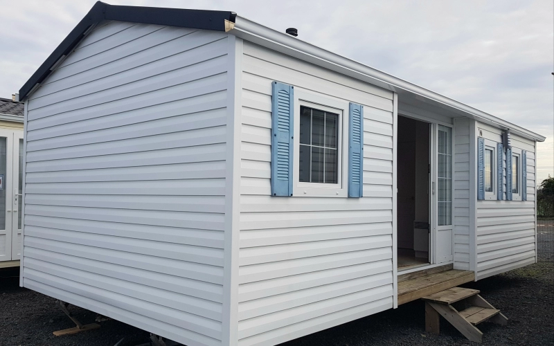 Photo extérieur mobil-home en Normandie