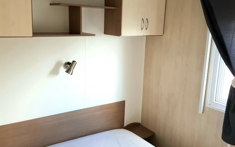 Chambre 1 mobil-home en Normandie