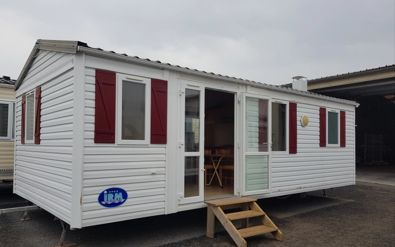 Photo extérieur mobil-home en Normandie
