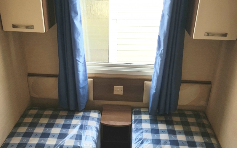 Chambre 2 mobil-home en Normandie