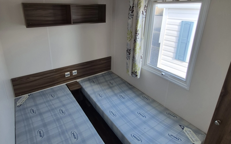 Chambre 3 mobil-home en Normandie