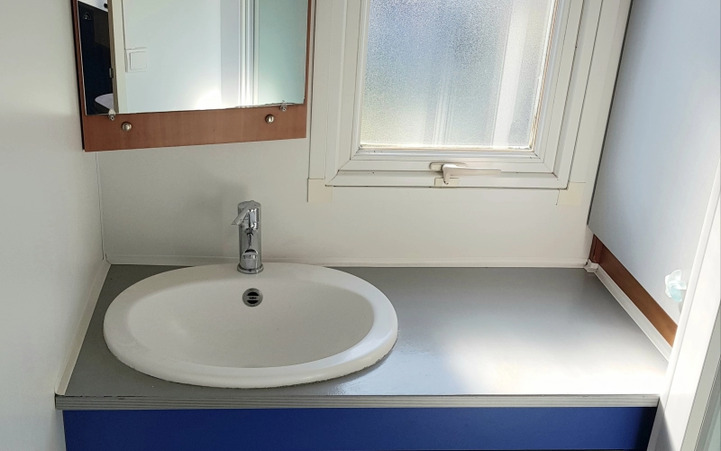 SDB mobil-home en Normandie