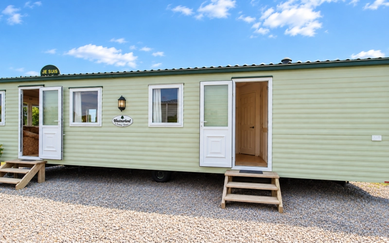 Photo extérieur mobil-home en Normandie