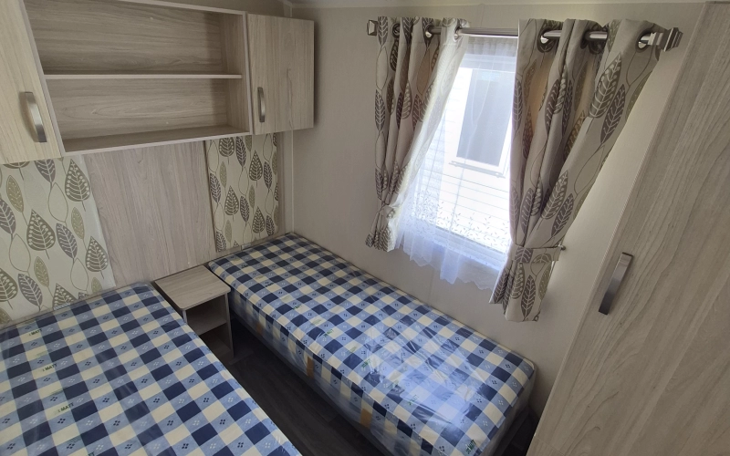 Chambre 2 mobil-home en Normandie