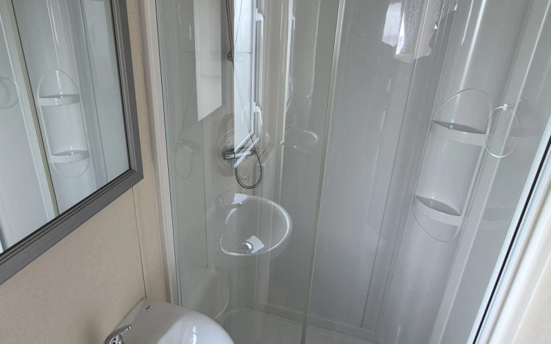 S.D.B mobil-home en Normandie