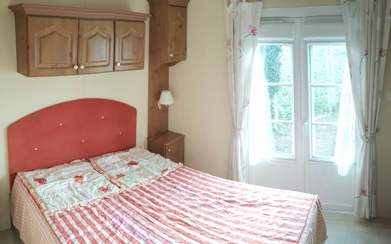 Chambre 1 mobil-home en Normandie