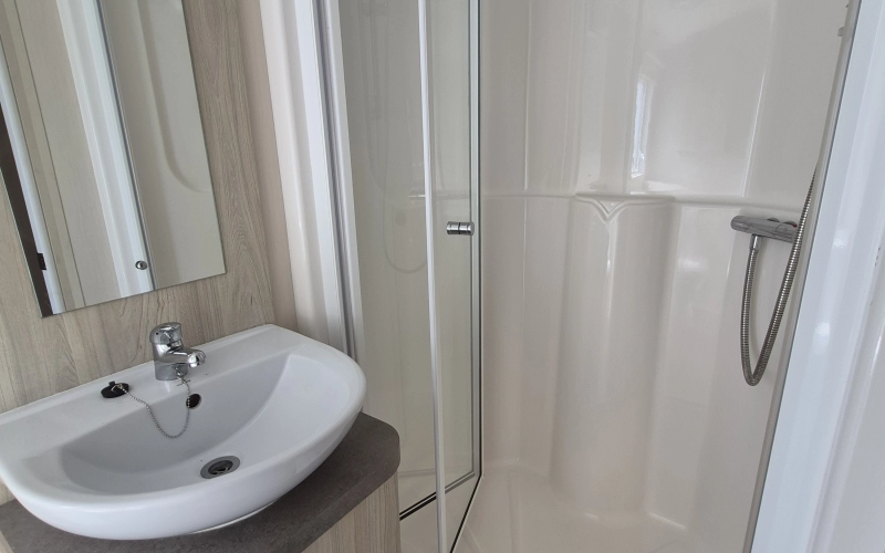 S.D.B mobil-home en Normandie