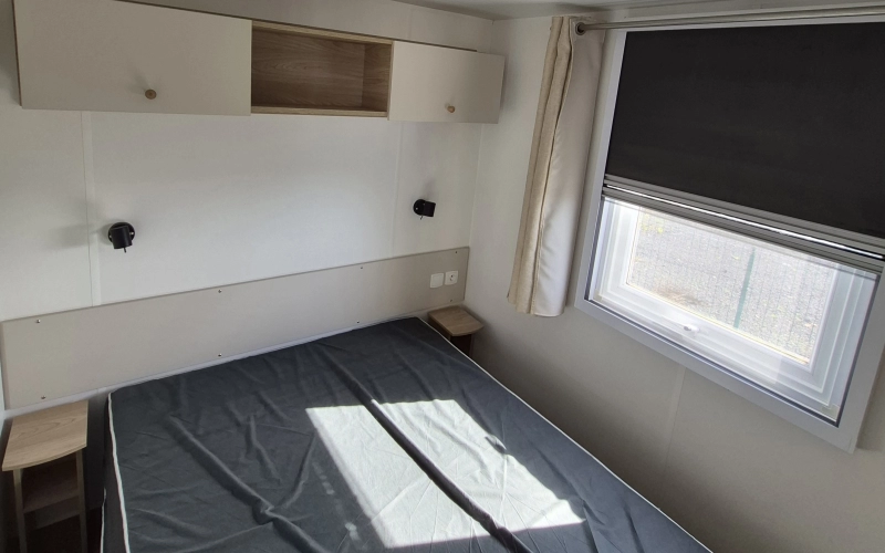 Chambre 1 mobil-home en Normandie