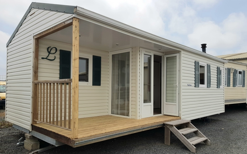 Photo extérieur mobil-home en Normandie