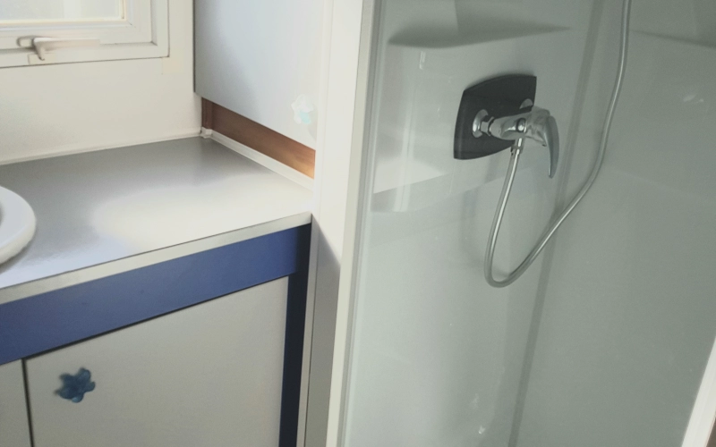 SDB mobil-home en Normandie