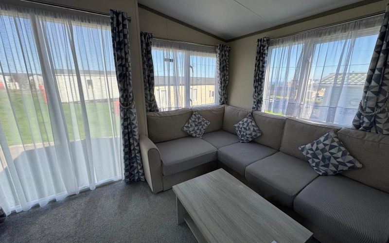 Salon mobil-home en Normandie