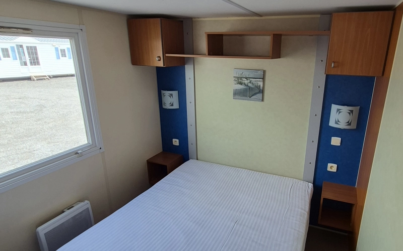 Chambre 1 mobil-home en Normandie