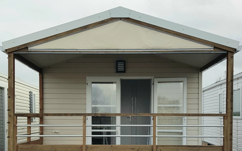 Photo extérieur mobil-home en Normandie