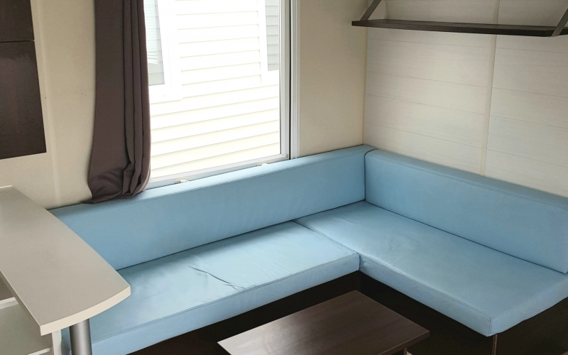 salon mobil-home en Normandie