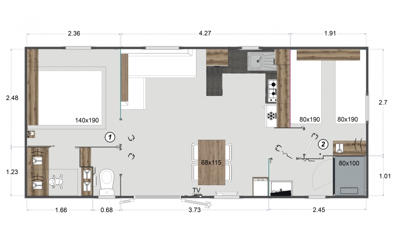 implantation mobil-home en Normandie