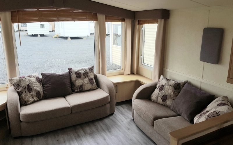 Salon mobil-home en Normandie