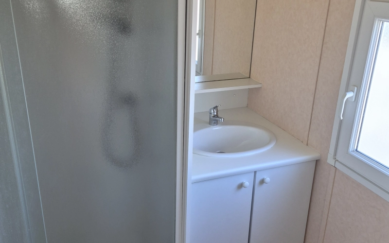 S.D.B mobil-home en Normandie