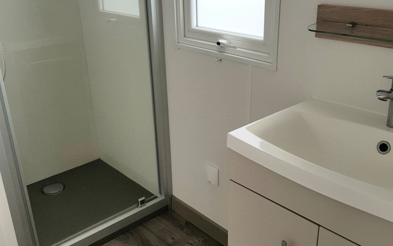 S.D.B mobil-home en Normandie