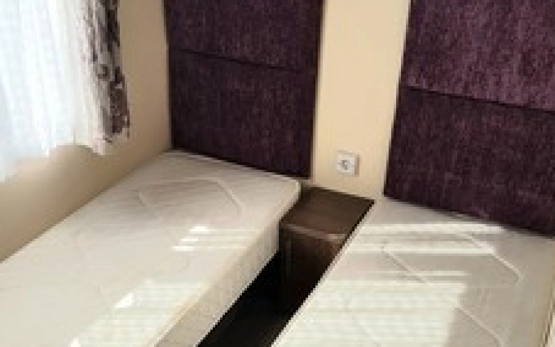Chambre 2 mobil-home en Normandie