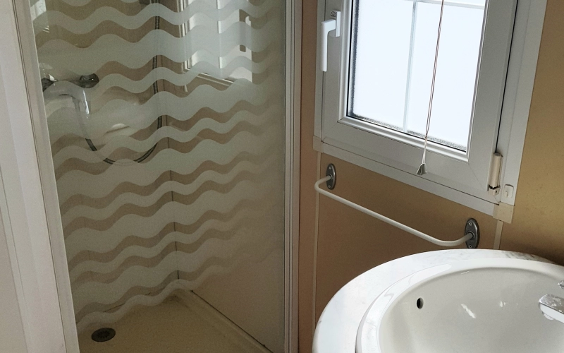 S.D.B mobil-home en Normandie