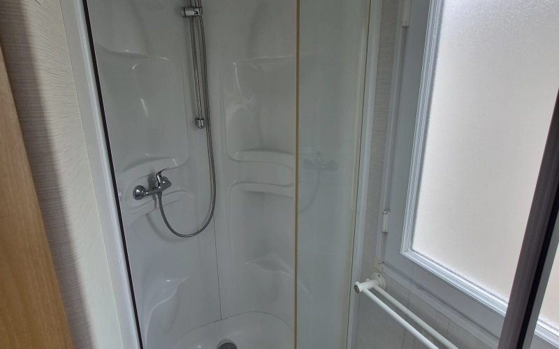 douche mobil-home en Normandie