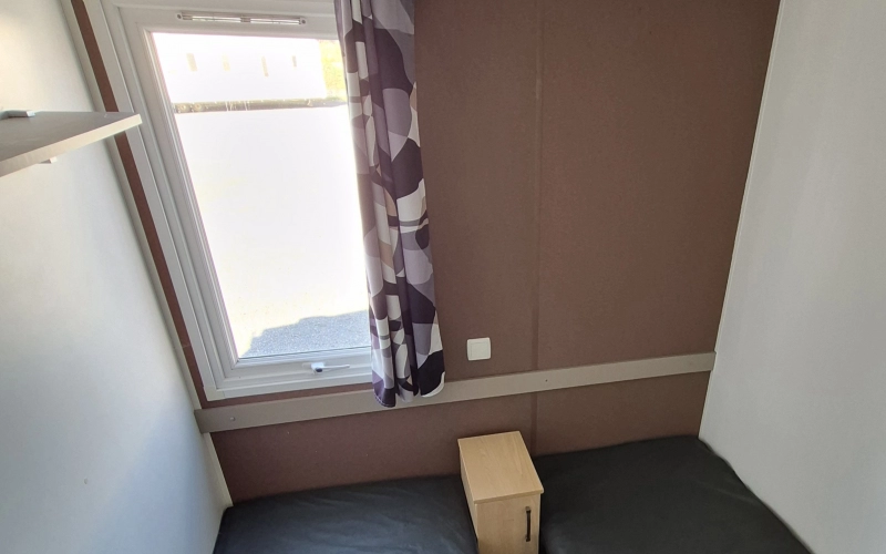 Chambre 2 mobil-home en Normandie