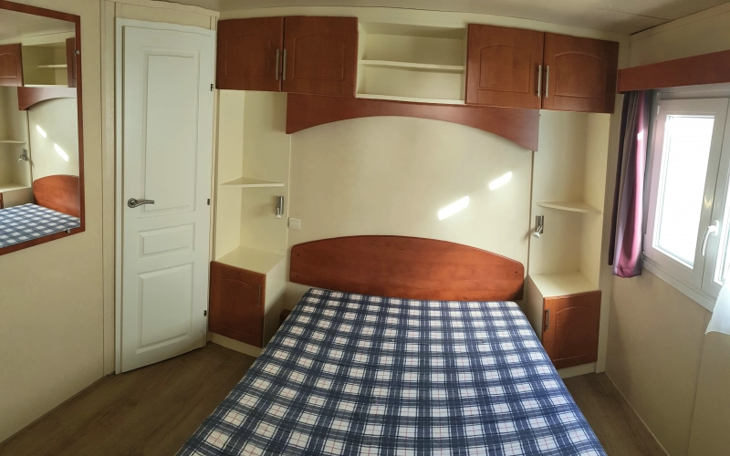Chambre 1 mobil-home en Normandie