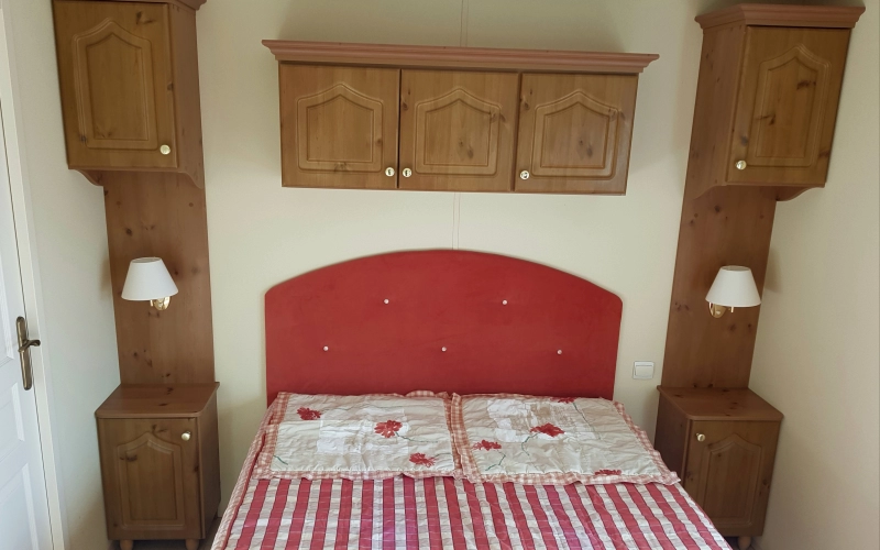 Chambre 1 mobil-home en Normandie