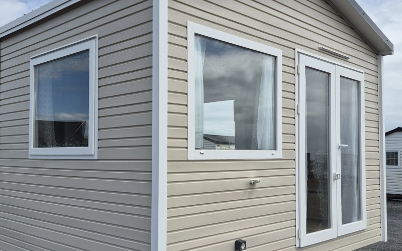 Photo extérieur mobil-home en Normandie