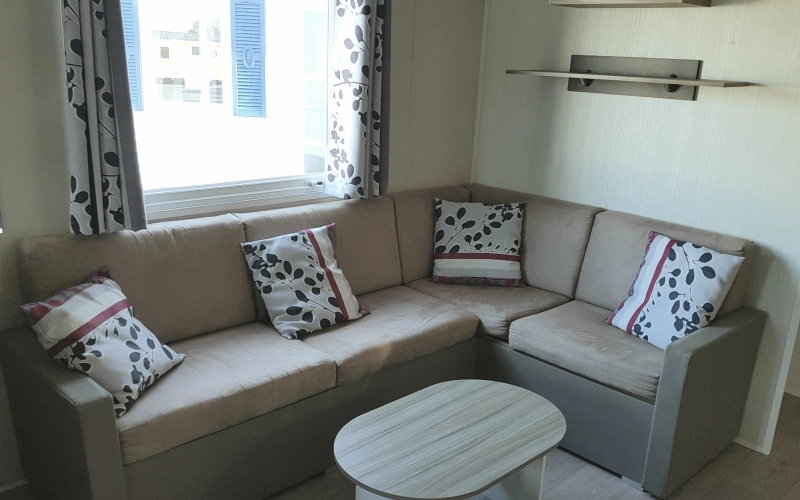 Salon mobil-home en Normandie
